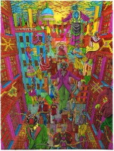 Ghosts by Mike Wilks coloured
