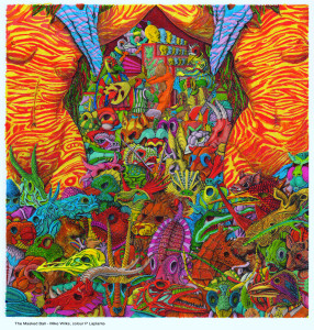the masked ball coloured and stitched